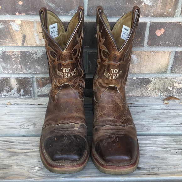 double h king ranch boots